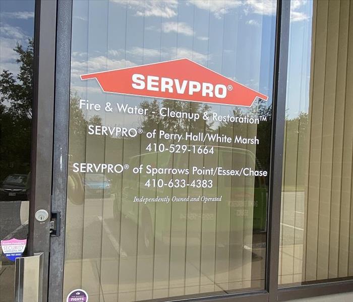 Store front of SERVPRO of Sparrow's Point / Essex / Chase